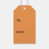 オレンジラベル黒猫ギフトラベル ギフトタグ (裏面)