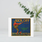 オレンジラベル キックオフ レッドランズ, CA ポストカード (スタンド正面)