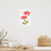 オレンジランのオレンジグランドオーキッドウォーターコロ ポスター (キッチン)