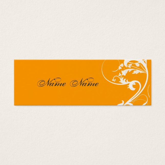 オレンジリッチバロック鮮やかはっきりしたフローラ (正面)