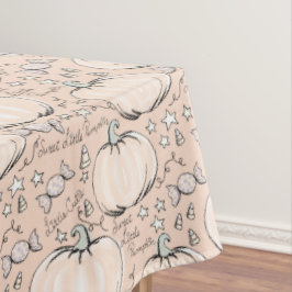 オレンジリトルカボチャベビーハロウィーン テーブルクロス