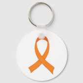 オレンジリパーソナライズされたボン認識度ギフト キーホルダー (正面)