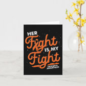 オレンジリボンがん闘うサポーター白血病戦争 カード (黄色い花)