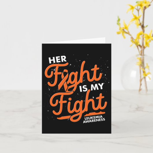 オレンジリボンがん闘うサポーター白血病戦争 カード (黄色い花)