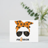 オレンジリボン腎がん戦士バンダナウンブレア ポストカード (スタンド正面)