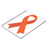 オレンジリボンADHD多発性硬化症CRPS ノートブック (左側)