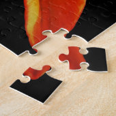 オレンジリリオンブラック ジグソーパズル (側面)