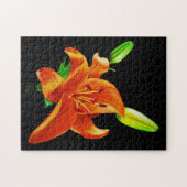 オレンジリリオンブラック ジグソーパズル (横)