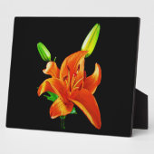 オレンジリリオンブラック フォトプラーク (側面)