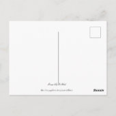 オレンジリリオンブラック ポストカード (裏面)