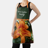 オレンジリリーフォトデザインマスターガーデナー エプロン (インサイチュ)