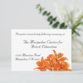 オレンジリリー受付カード エンクロージャーカード (スタンド正面)