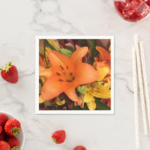 オレンジリリー紙ナプキン スタンダードカクテルナプキン (インサイチュ)