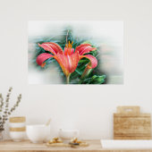 オレンジリリー ポスター (キッチン)