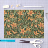 オレンジリリー 薄葉紙 (クラフト)