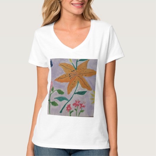 オレンジリリー Tシャツ (正面)