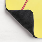 オレンジルナモスアートカラフル – 昆虫アート マウスパッド (コーナー)