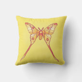 オレンジルナモスアート – カラフル昆虫 クッション (裏面)