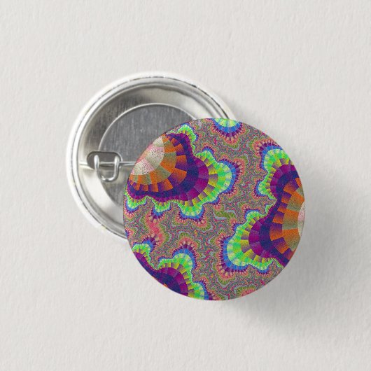 オレンジレインボーギア 缶バッジ (正面&裏面)