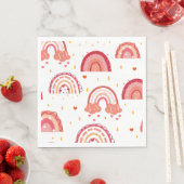 オレンジレインボー スタンダードランチョンナプキン (インサイチュ)