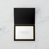 オレンジレッドダリアかわいらしスフローラブーケありがとう カード (内部)