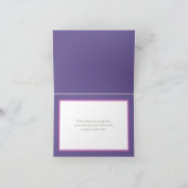 オレンジレッドダリアかわいらしスフローラブーケありがとう カード (内部)