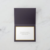 オレンジレッドダリアかわいらしスフローラブーケありがとう カード (内部)