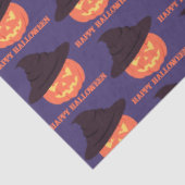 オレンジレトロパンプキンハッピーハローウィン 薄葉紙 (詳細)