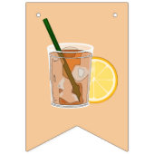 オレンジレモンカクテルジュイスパーティー バンティングフラッグ (第2の旗)