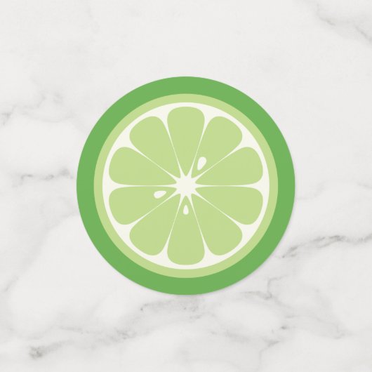 オレンジレモンライムとグレープフルーツのテーブル紙吹雪 コンフェッティ (スモール正面)