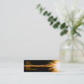 オレンジレーザー スキニー名刺 (スタンド正面)