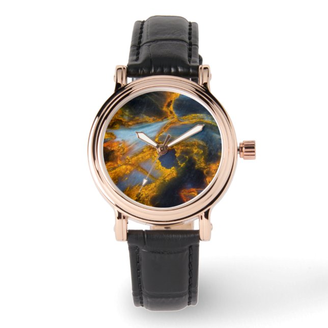 オレンジレーシングピエテルサイト 腕時計 (正面)