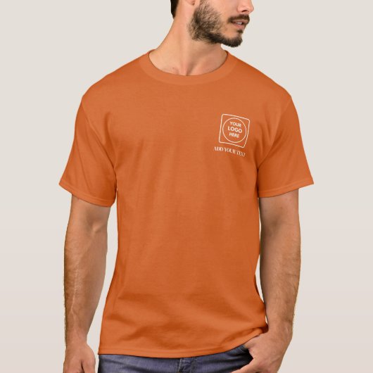 オレンジロゴ 前後 プロスタッフTシャツ Tシャツ (正面)