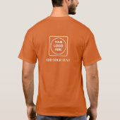 オレンジロゴ 前後 プロスタッフTシャツ Tシャツ (裏面)