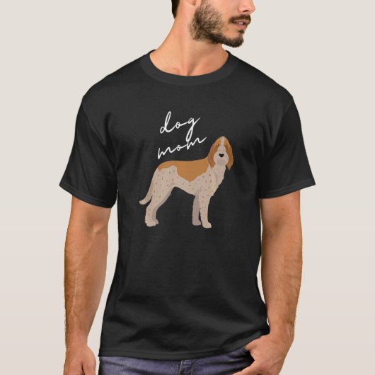 オレンジローンスピノンイタリアノドッグママ女性 Tシャツ (正面)