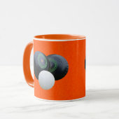 オレンジローンボウル複合コーヒーマグ マグカップ (正面左)