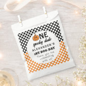 オレンジワン不気味ダドハロウィーン1st誕生日 フェイバーバッグ (クリップ留めされた状態)