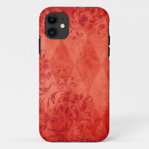 オレンジヴィンテージデザイン iPhone 11 ケース