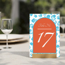 オレンジヴェローナサンセットブルー結婚フラワーズ