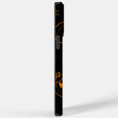 オレンジ不気味ハロウィーン Case-Mate iPhoneケース (裏面 / 右)