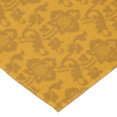 オレンジ中世フローラテーブルクロス， 52"x70" テーブルクロス (アングル)