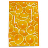 オレンジ切れ ミディアムペーパーバッグ (正面)