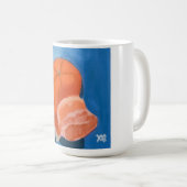 オレンジ勉強 コーヒーマグカップ (正面右)