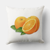 オレンジ化粧枕 クッション (裏面)