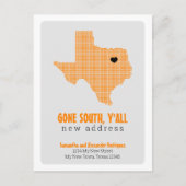 オレンジ南に移動し、すべての移動 ポストカード (正面)