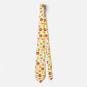 オレンジ及びレモン ネクタイ (正面)