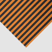 オレンジ及び黒くストライプのなティッシュペーパー 薄葉紙 (詳細)