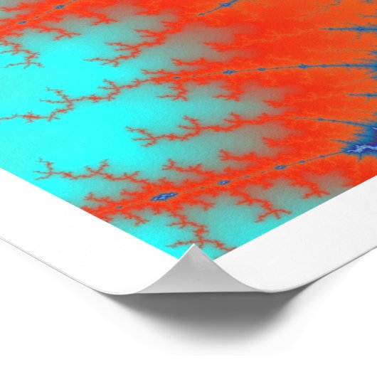 オレンジ反転 ポスター (角)