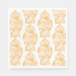 オレンジ名門私立校風ののジンジャージャーの瓶感謝祭 スタンダードランチョンナプキン