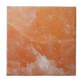 オレンジ塩の石 タイル (正面)